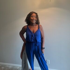 Torrid Vibrant Blue Jumpsuit